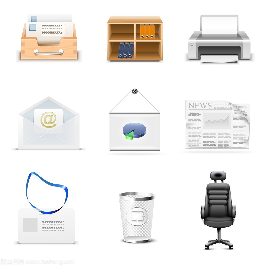 現(xiàn)代辦公新風(fēng)尚 矢量設(shè)計賦能辦公用品美學(xué)